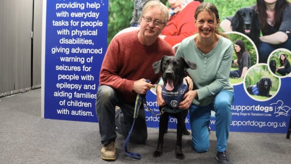 Dog-loving couple win our puppy socialiser of the year award