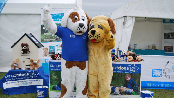 Dressing up as a dog wins supporter Connor the accolade of our volunteer of the year