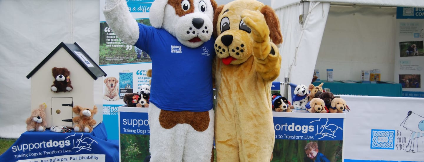 Dressing up as a dog wins supporter Connor the accolade of our volunteer of the year